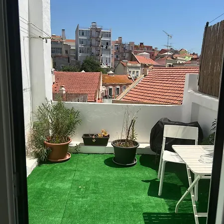 Apartmán Terrace In Historical Neighborhood With View Lisboa